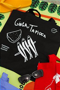 Ecobag Ginga com Tapioca preta