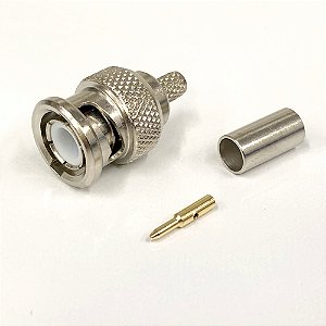 BNC MACHO RETO CRIMP RG174
