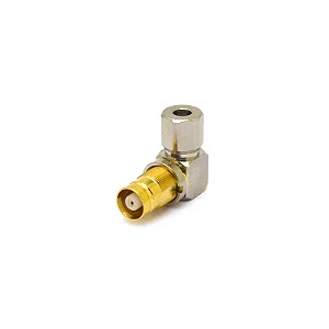 CONECTOR IEC FEMEA ANGULAR SOLDA 0,4x2,5mm - 10 UNIDADES