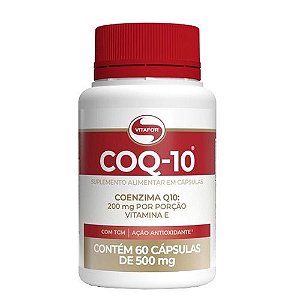 Coenzima q10 Coq10 Com TCM 60 cápsulas de 500mg