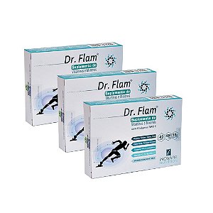 Dr. Flam 40 cápsulas Inovare Nutrition 03 unidades