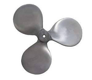 Helice Branco Gasolina 13cv Rabeta Alum