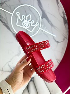 PAPETE VERMELHO STRASS