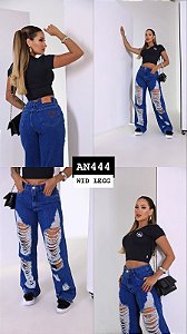 CALÇA JEANS WID LEG