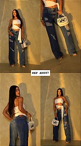 CALÇA JEANS WID LEG