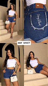 SHORT JEANS ZÍPER 100%