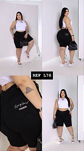 BERMUDA SARJA PLUS SIZE