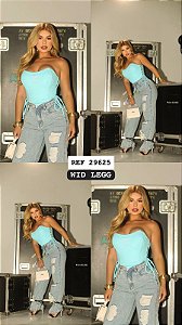 CALÇA JEANS WID LEGG