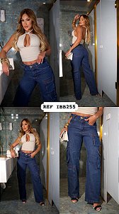 CALÇA JEANS WID LEGG CARGO