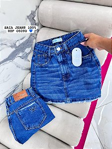 SAIA JEANS 100% ALGODÃO GRADE QUEBRADA