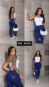 CALÇA JEANS LINHA PREMIUM ZÍPER NA BARRA