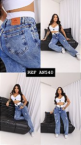 CALÇA JEANS WID LEG