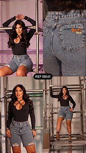 BERMUDA JEANS 100% GRADE QUEBRADA 2