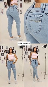 CALÇA JEANS PREMIUM GRADE QUEBRADA