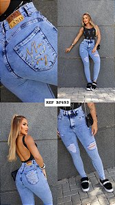 CALÇA JEANS PREMIUM QUEBRADA