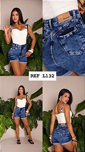 SHORT JEANS COM LYCRA