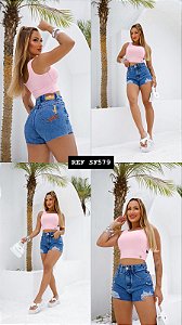 SHORT JEANS 100% GRADE QUEBRADA