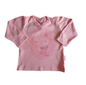 Blusa Manga Longa Feminino Hello Kitty