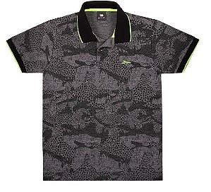 Camisa Polo Manga Media Masculina Biogas