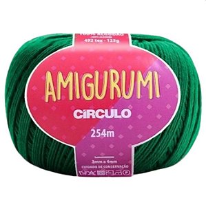 Linha Amigurumi Cor 5767 Bandeira Com 254 Metros Círculo