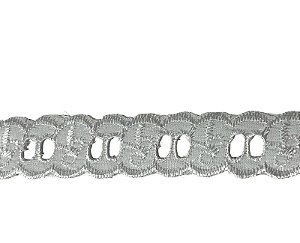 Passa fita 25mm Laço COR- Branco c/13.70 metros