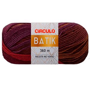 Fio Batik c/ 100 gramas COR 9306 CIRCULO