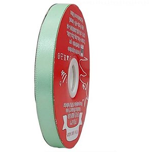 Fita poliéster 11mm Verde Agua c/50 metros Trader
