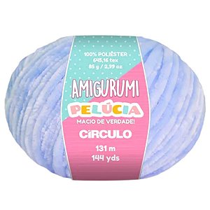 Linha Amigurumi Pelucia COR 2137 C/ 131 Metros Círculo