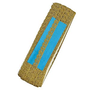 Renda Guipir CHL-653 cor dourado 15mm c/13.70 metros NYBC