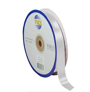 Fita Cetim 15mm Branco c/50 metros BZ