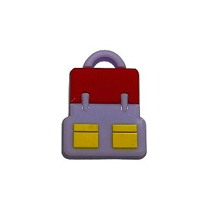 Aplique emborrachado mochila- 35mm x 27mm