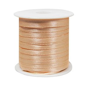 Fita Cetim 4mm 100 Metros Salmão BZ