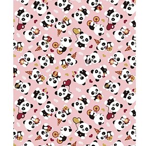 Tecido tricoline estampado ref:2078 - 100% algodão 50cm x 150cm Círculo
