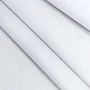 Tecido Tricoline Liso Cor 1540 Branco 50cm x 150cm Círculo