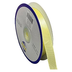 Fita Cetim 15mm Amarelo bb c/50 metros BZ