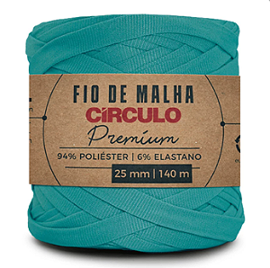 Fio de malha premium cor 2972 com 140 metros - círculo