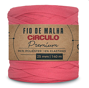 Fio de malha premium cor 4004 com 140 metros - círculo