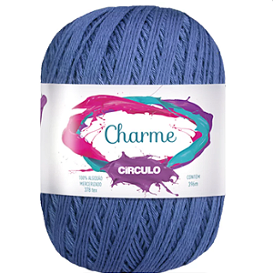Linha Charme cor 2931 c/ 396 metros 100% algodão - Círculo