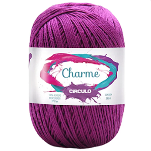 Linha Charme cor 6375 c/ 396 metros 100% algodão - Círculo