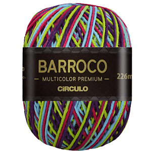 Linha Barroco Multicolor premium cor 9438 com 200 gramas Círculo
