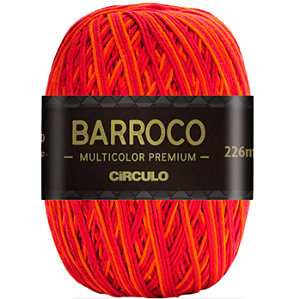Linha Barroco Multicolor premium cor 9484 com 200 gramas Círculo