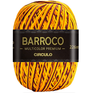 Linha Barroco Multicolor premium cor 9492 com 200 gramas Círculo