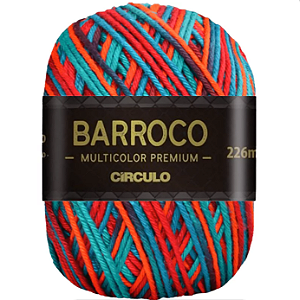 Linha Barroco Multicolor premium cor 9918 com 200 gramas Círculo