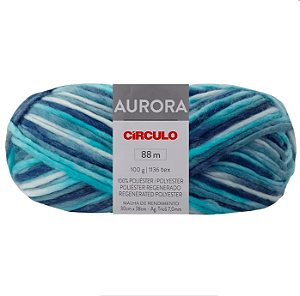 Fio Aurora cor 9932 c/100 gramas - Círculo