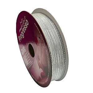 Fita metalizada 15mm prata com 10 metros progresso