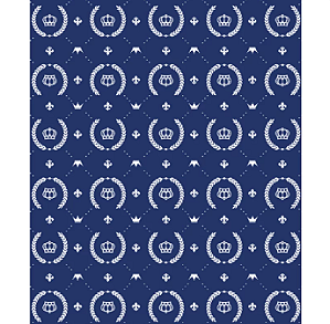 Tecido tricoline estampado coroa ref:2225 - 100% algodão 50cm x 150cm Círculo