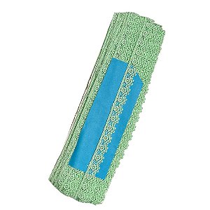 Renda Guipir CHL-653 cor verde água 15mm c/13.70 metros NYBC