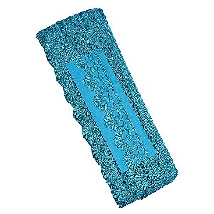 Renda Guipir chl-113 cor azul turquesa c/13.70 metros NYBC