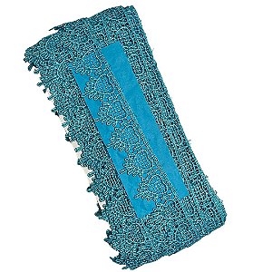 Renda Guipir CHL-590 cor azul turquesa 35mm c/ 13.70 metros NYBC