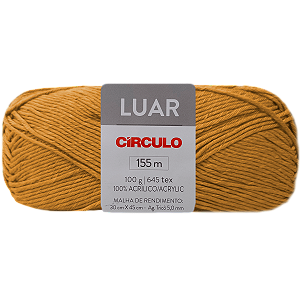 Fio Luar 100gr Cor 1733 Quentão com 155 Metros Círculo